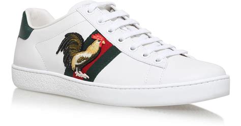 gucci ace sneakers rooster|Gucci ace sneakers price.